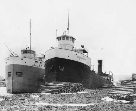 Howard Hindman beside George Hindman Howard Hindman beside George Hindman