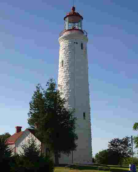 Point Clark Lighthouse at Kincardine point clark lighthouse