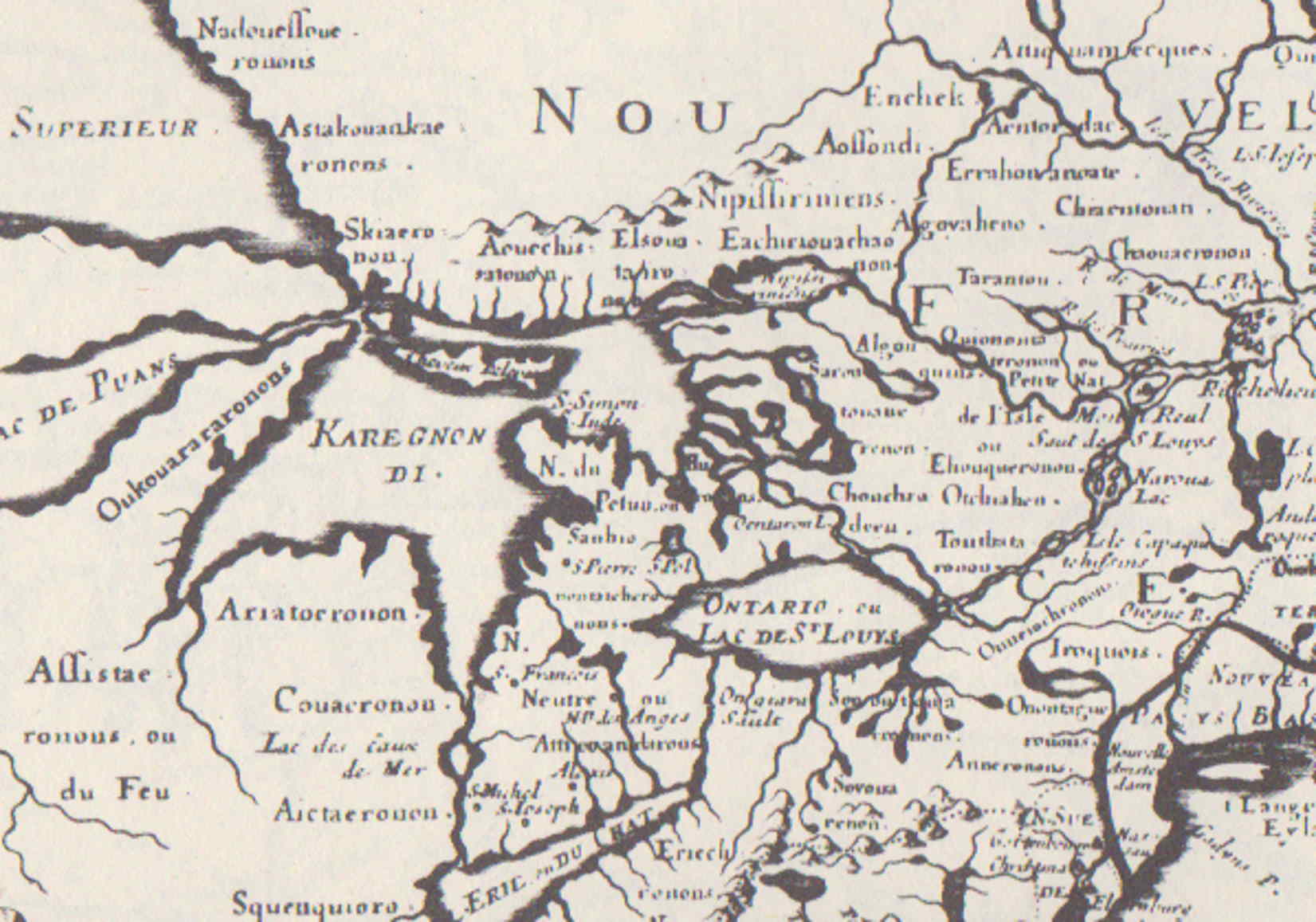 1656 Sanson Map 1656 Sanson Map